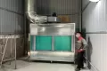 Giải pháp buồng phun sơn khô trong dây chuyền sơn công nghiệp